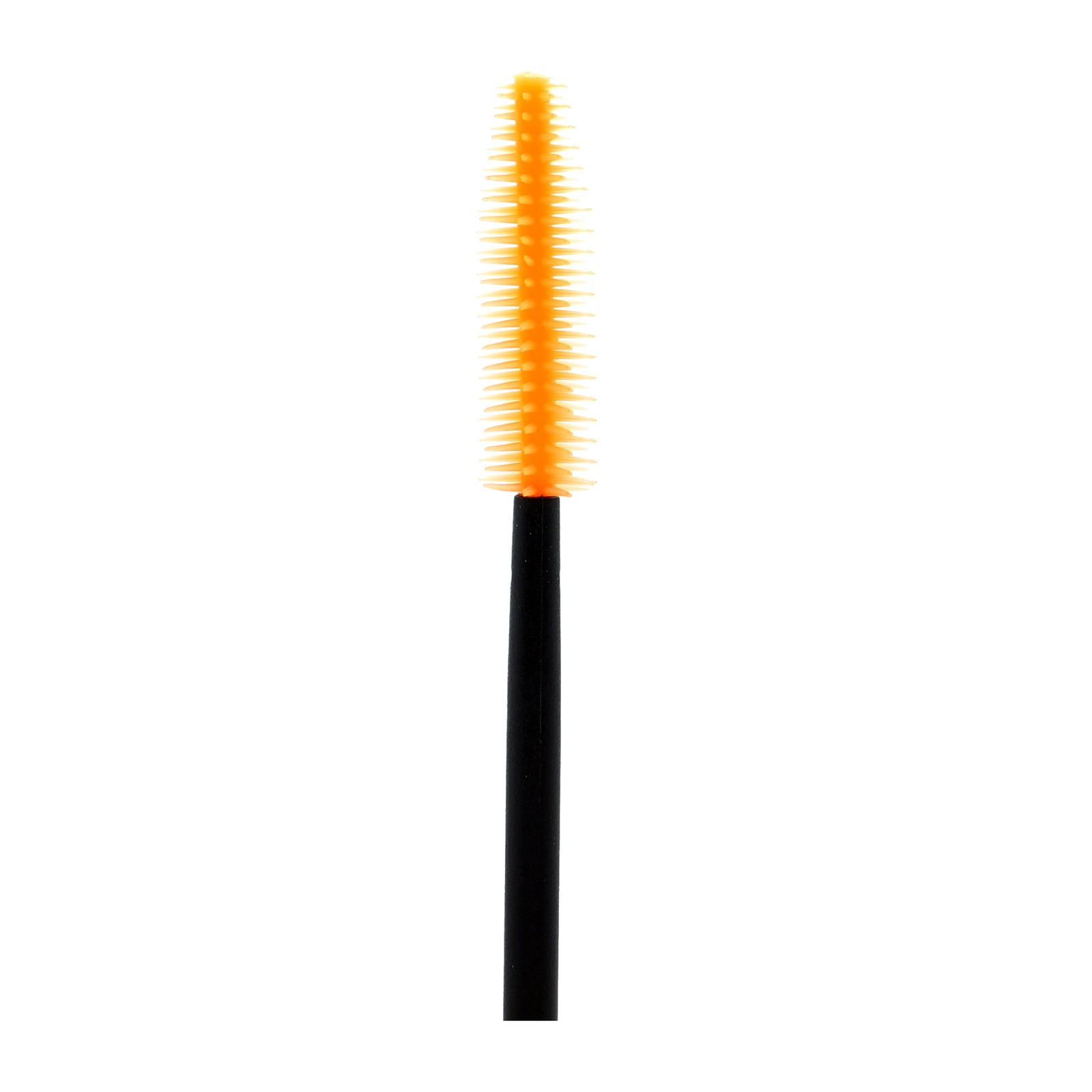 Jednorazové silikónové zubné kefky -  50 ks / sada, oranžová